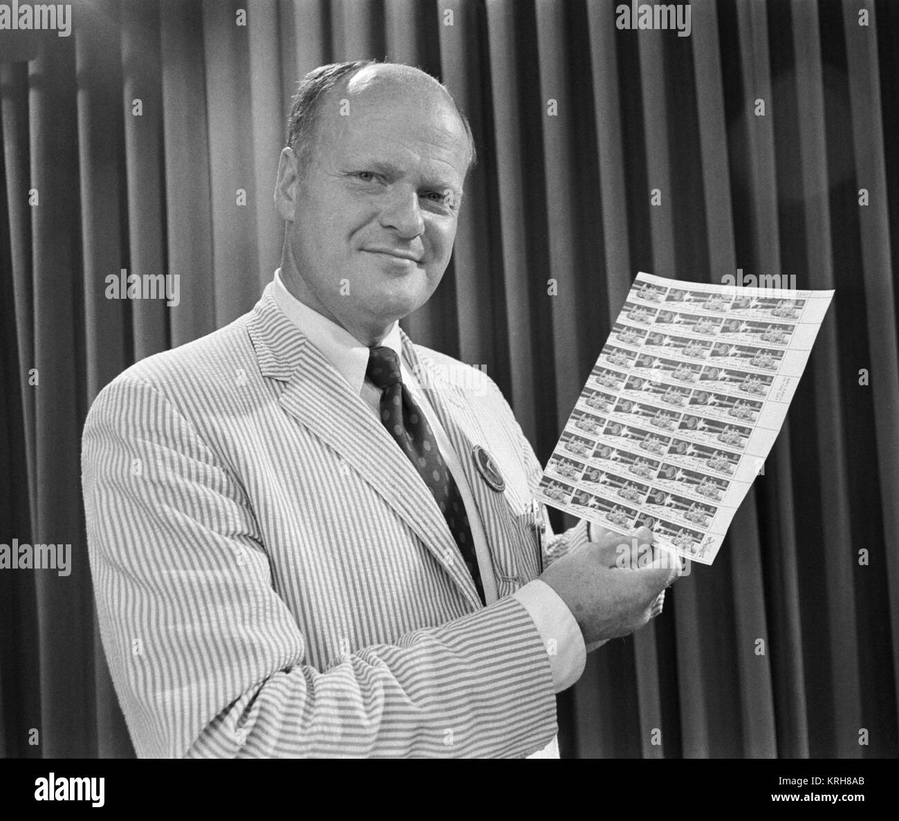 Robert McCall Briefmarken Stockfoto