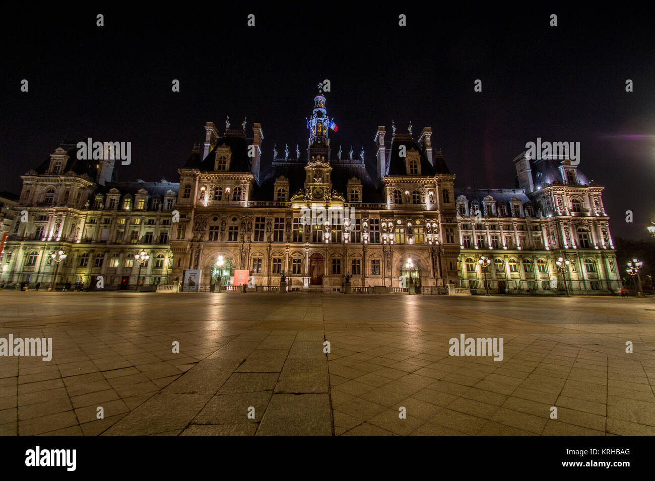 Rathaus, Paris, Frankreich Stockfoto