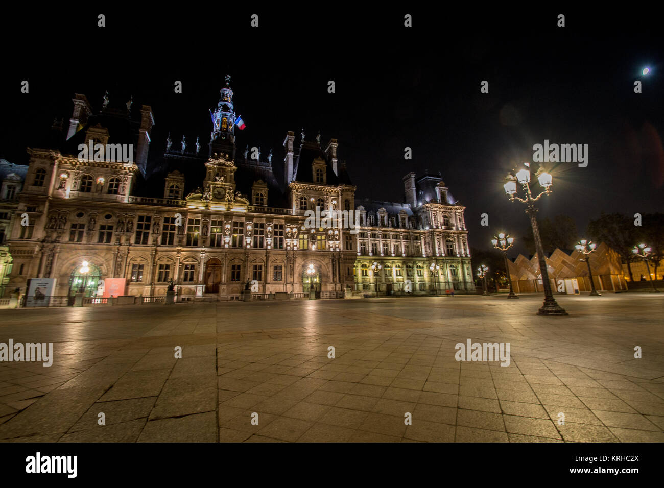 Rathaus, Paris, Frankreich Stockfoto