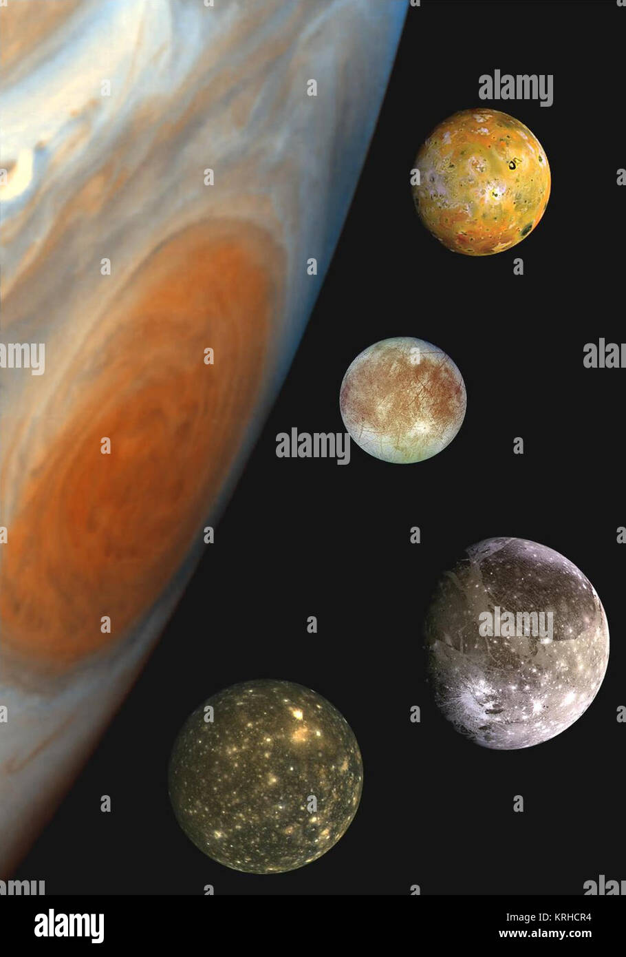 Jupiter galilean satellites -Fotos und -Bildmaterial in hoher Auflösung ...