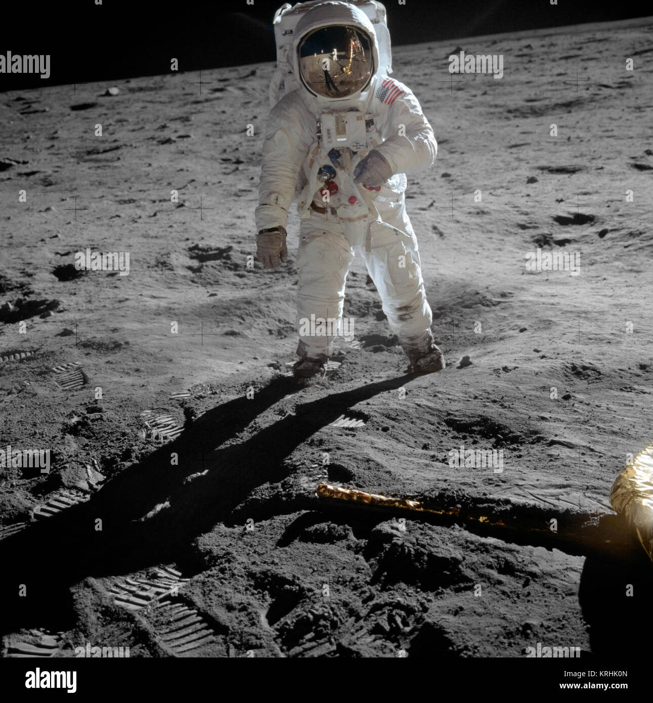 Aldrin Apollo 11 original Stockfoto