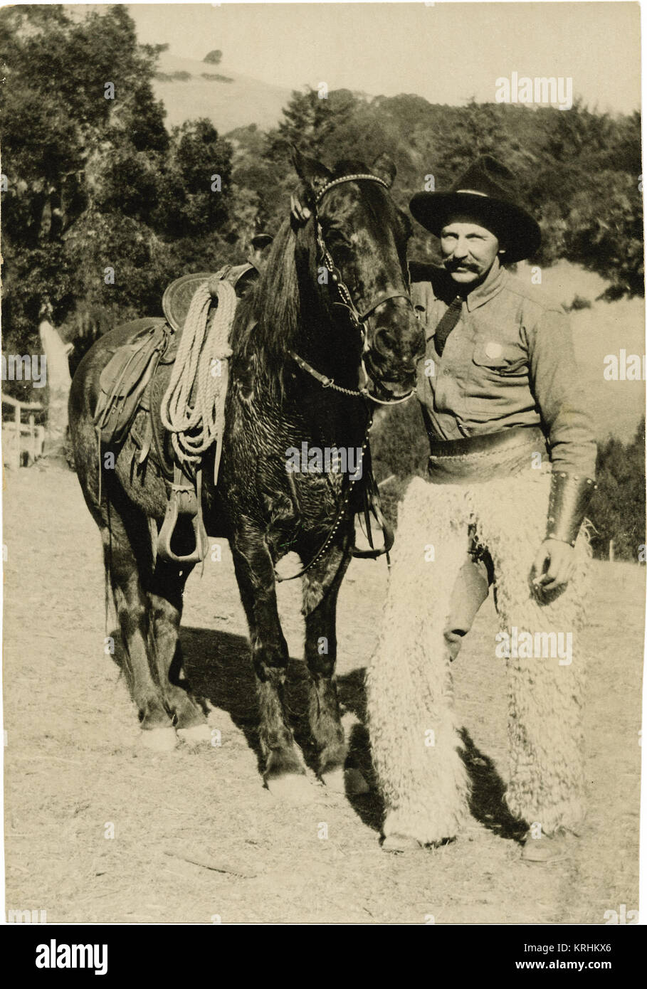 Film Cowboy Stockfoto