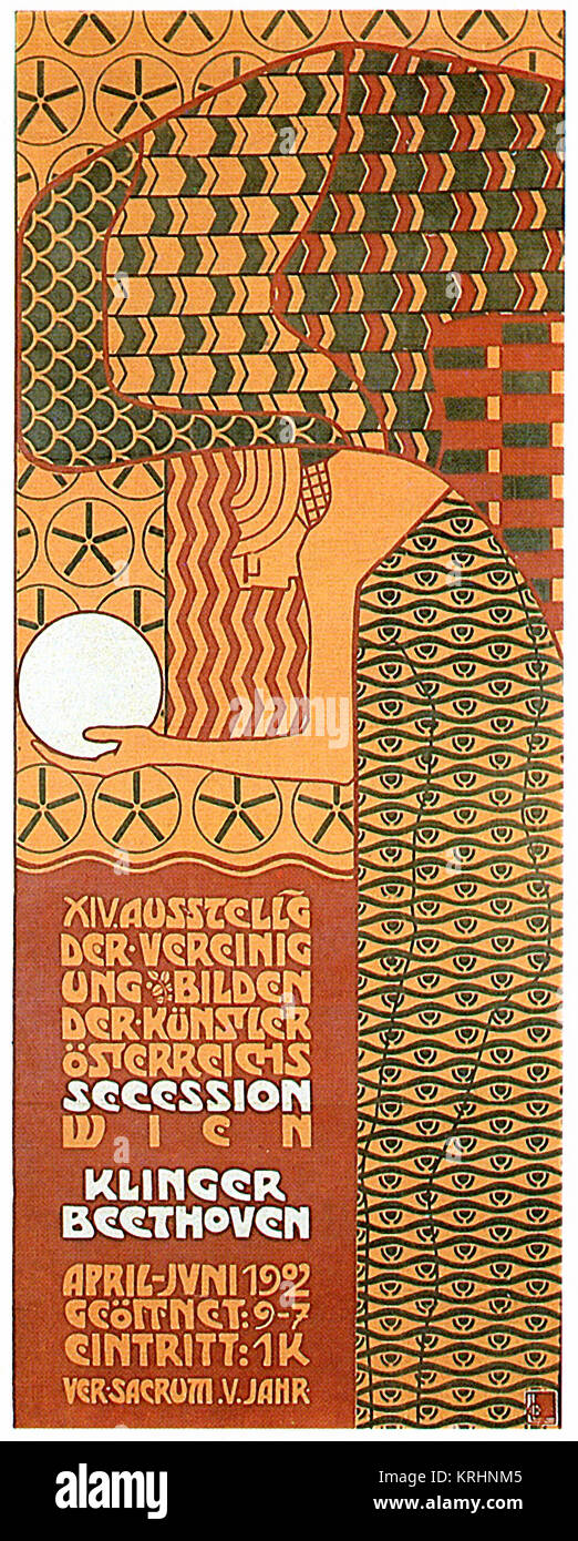 Wiener Secession, XIV Ausstellung Stockfoto