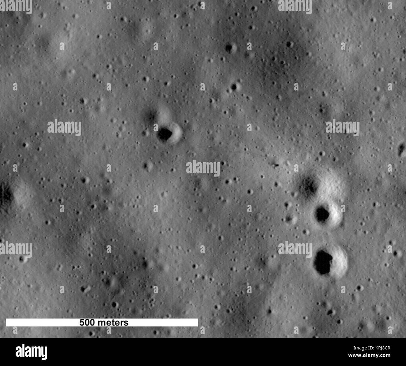 LRO Apollo 14 Landegebiet 369441 Main lroc Apollo 14 lrg Stockfoto