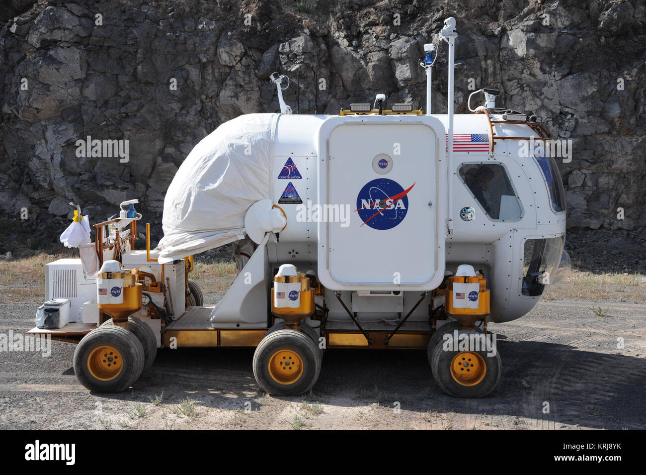 Lunar Electric Rover Cabana Heben (D-Ratten 2009) Stockfoto