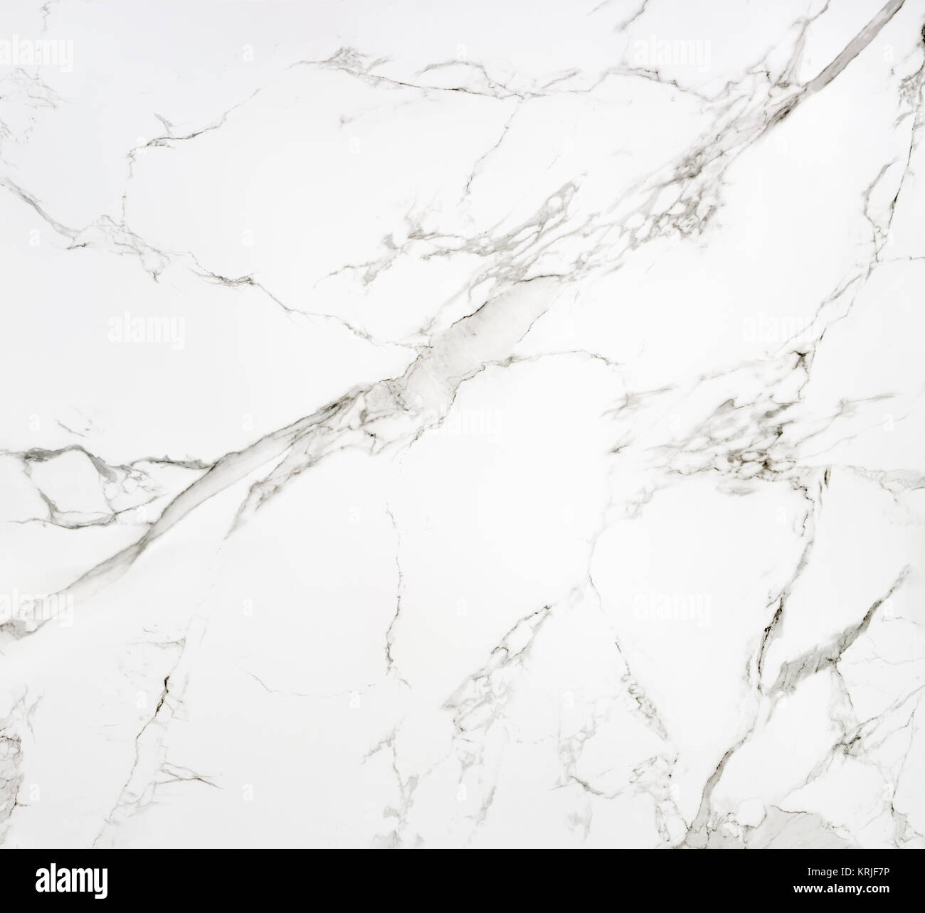 Eine große Tafel von weißem Marmor (6.035 x 6,56 ft). Plaque de marbre Blanc de Grande Dimension (1,84 m x 2 m). Stockfoto