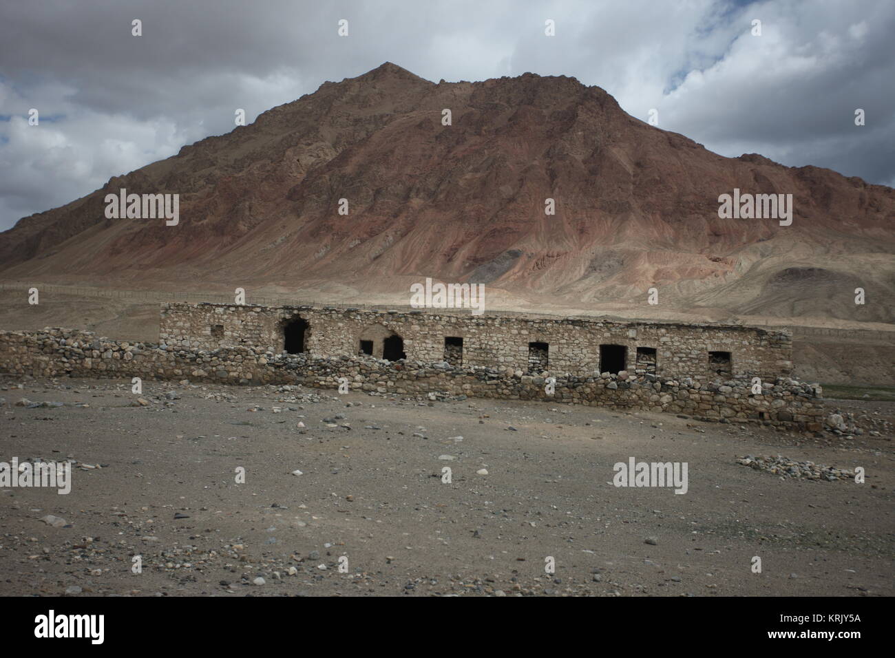 Pamir Region Russische Föderation Zentralasien Berglandschaften Stockfoto
