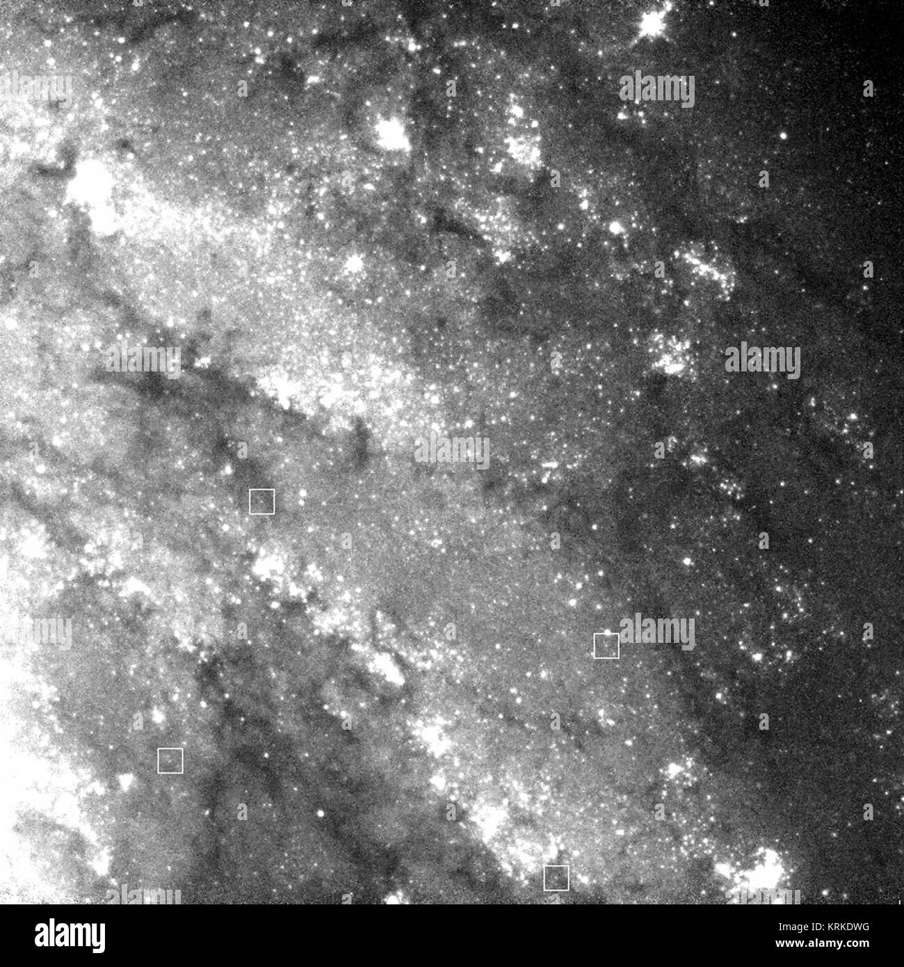 NGC4603 & Variable Cepheiden hs -1999-19-c-full.jpg Stockfoto