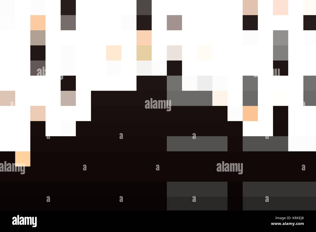 Weihnachten Girlanden Dekorationen Licht Effekte. Leuchtende Lichter für Weihnachten Urlaub. Vector Illustration. Stock Vektor