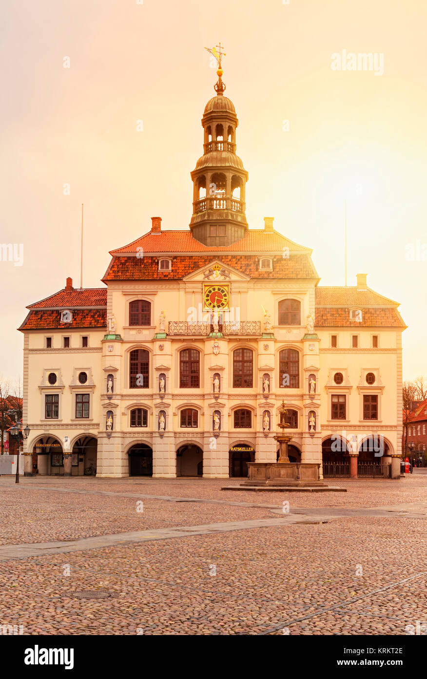 Rathaus der Hansestadt Lüneburg Stockfoto