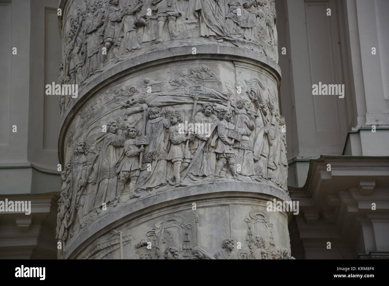 wien, karlskirche, karlsplatz, Park, Barock, Engel, Säulen, Turm Stockfoto