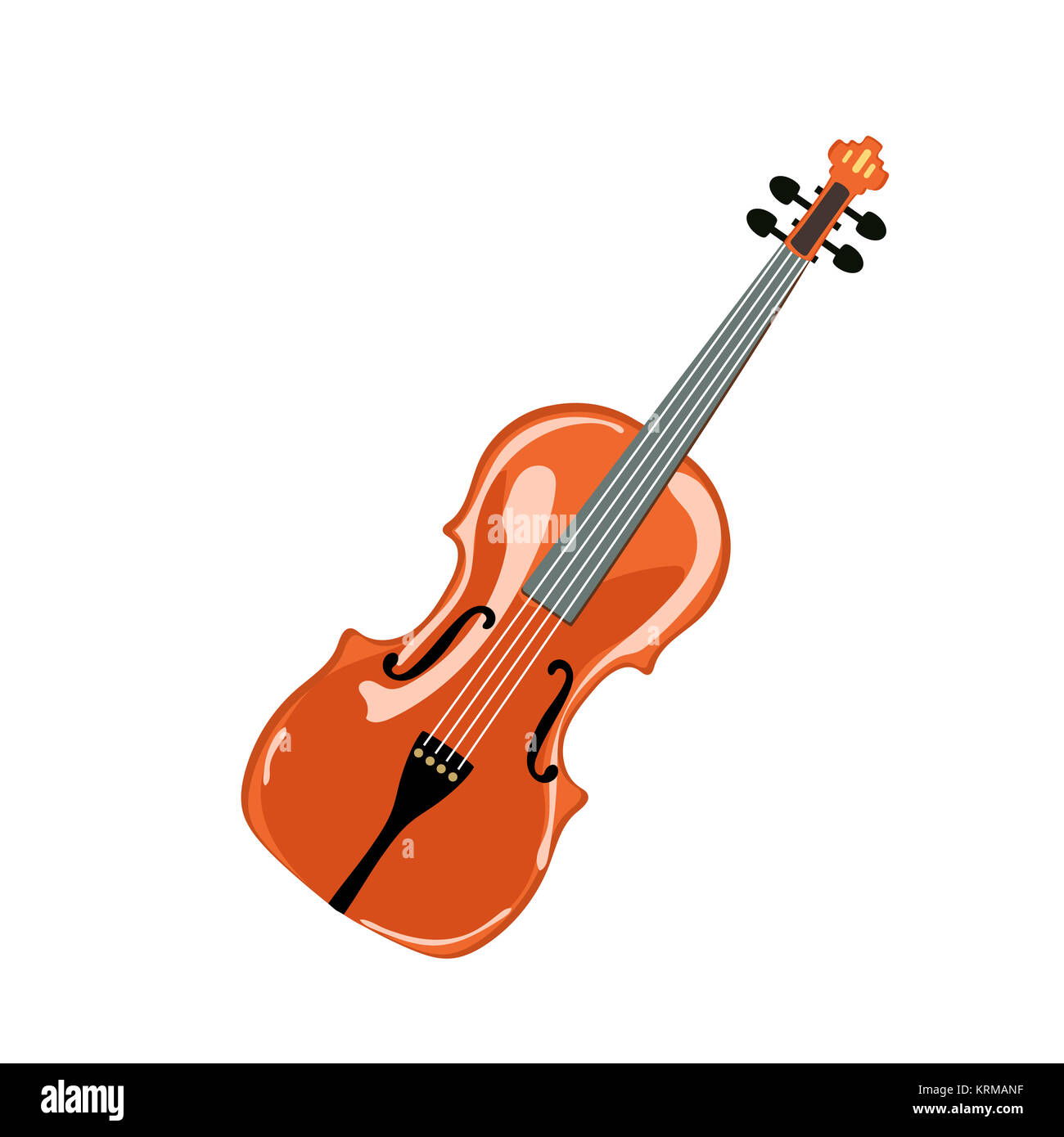 klassische Violine Stockfoto
