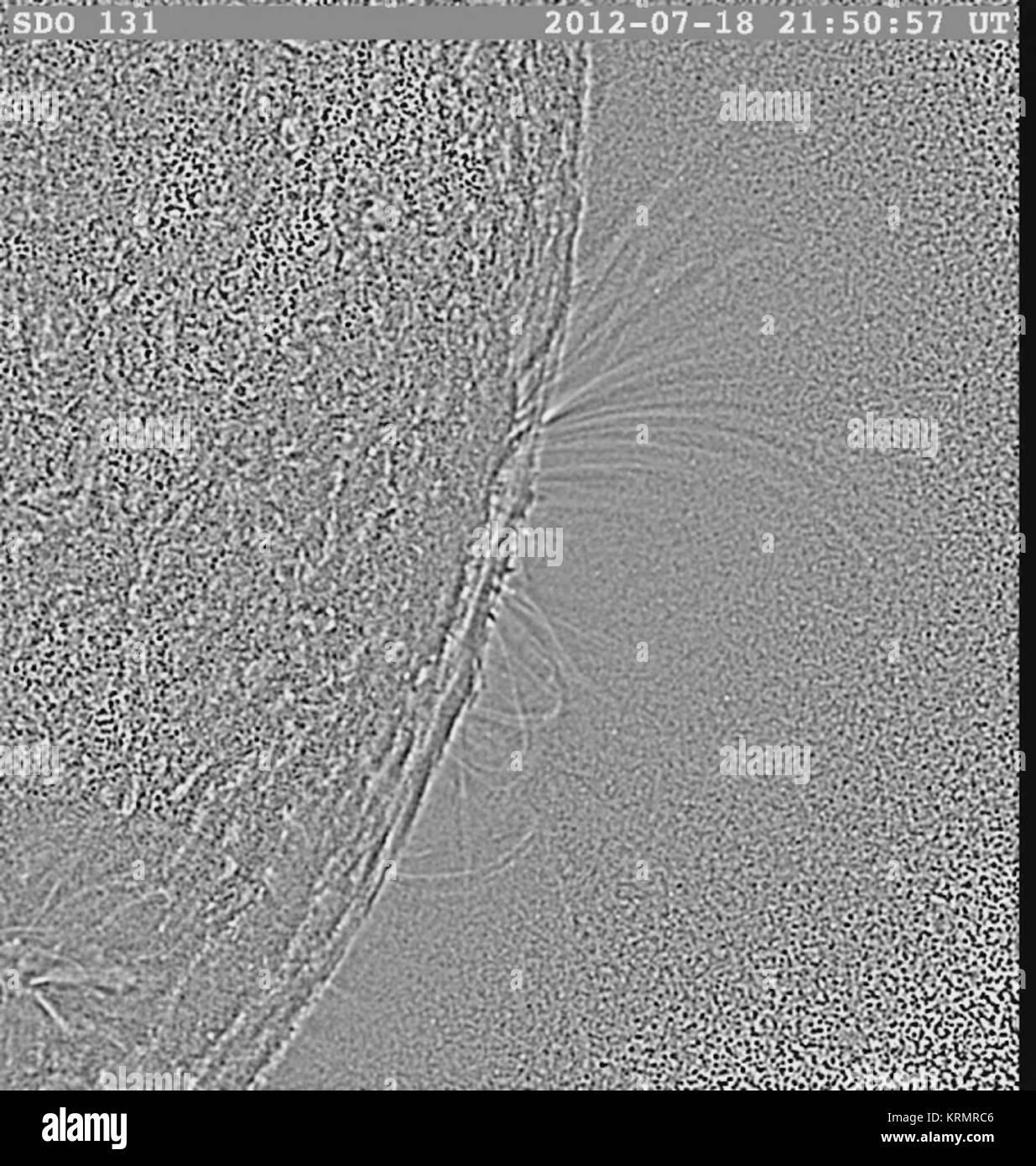 Solar Wissenschaftler bestätigen Existenz Flux Seile auf der Sun (Video) (8474177296) Stockfoto