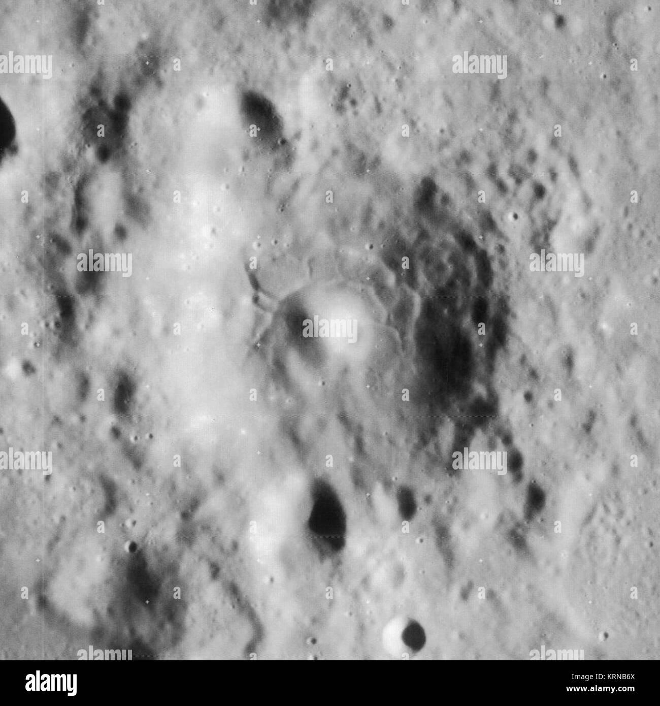 Luftigen Krater 4101 h2 Stockfoto