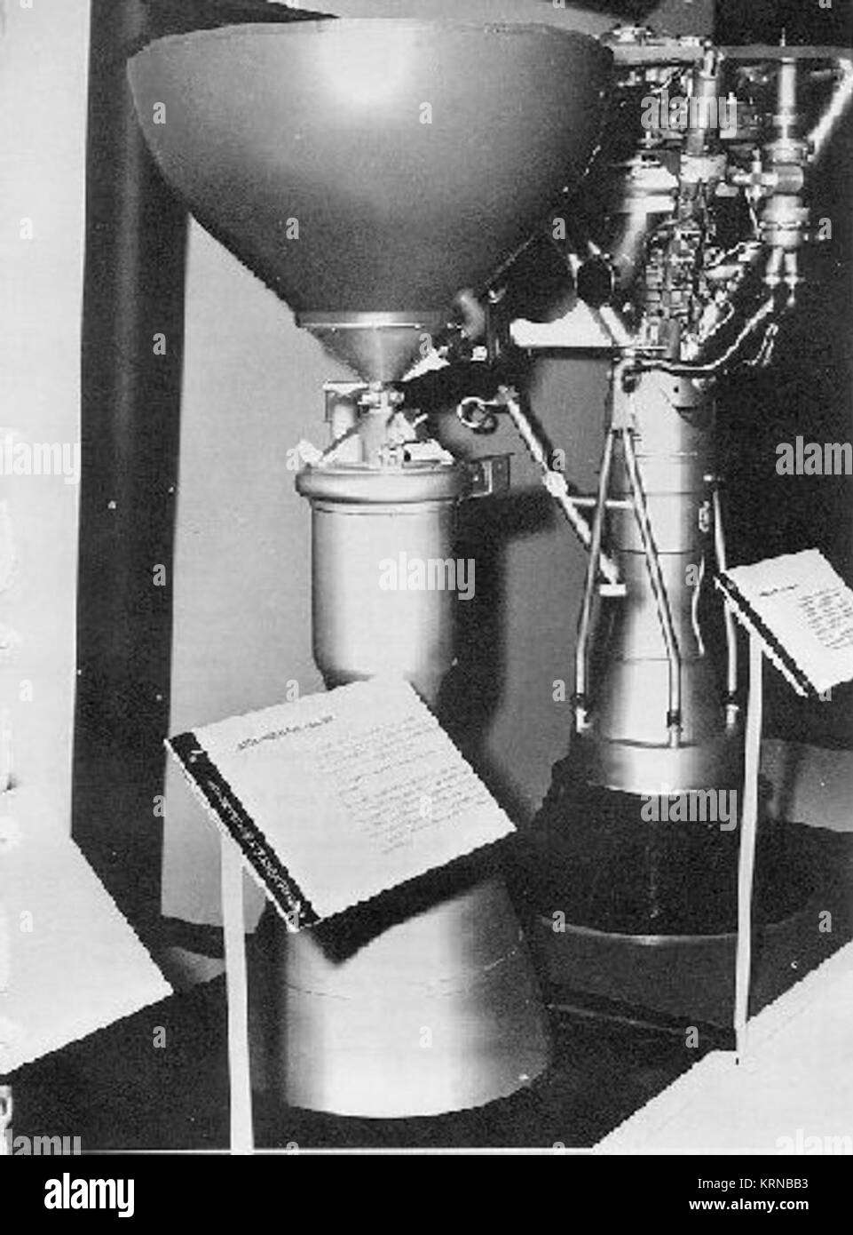 Vanguard Rakete Motoren - LR 52 26 LR 50 Stockfoto