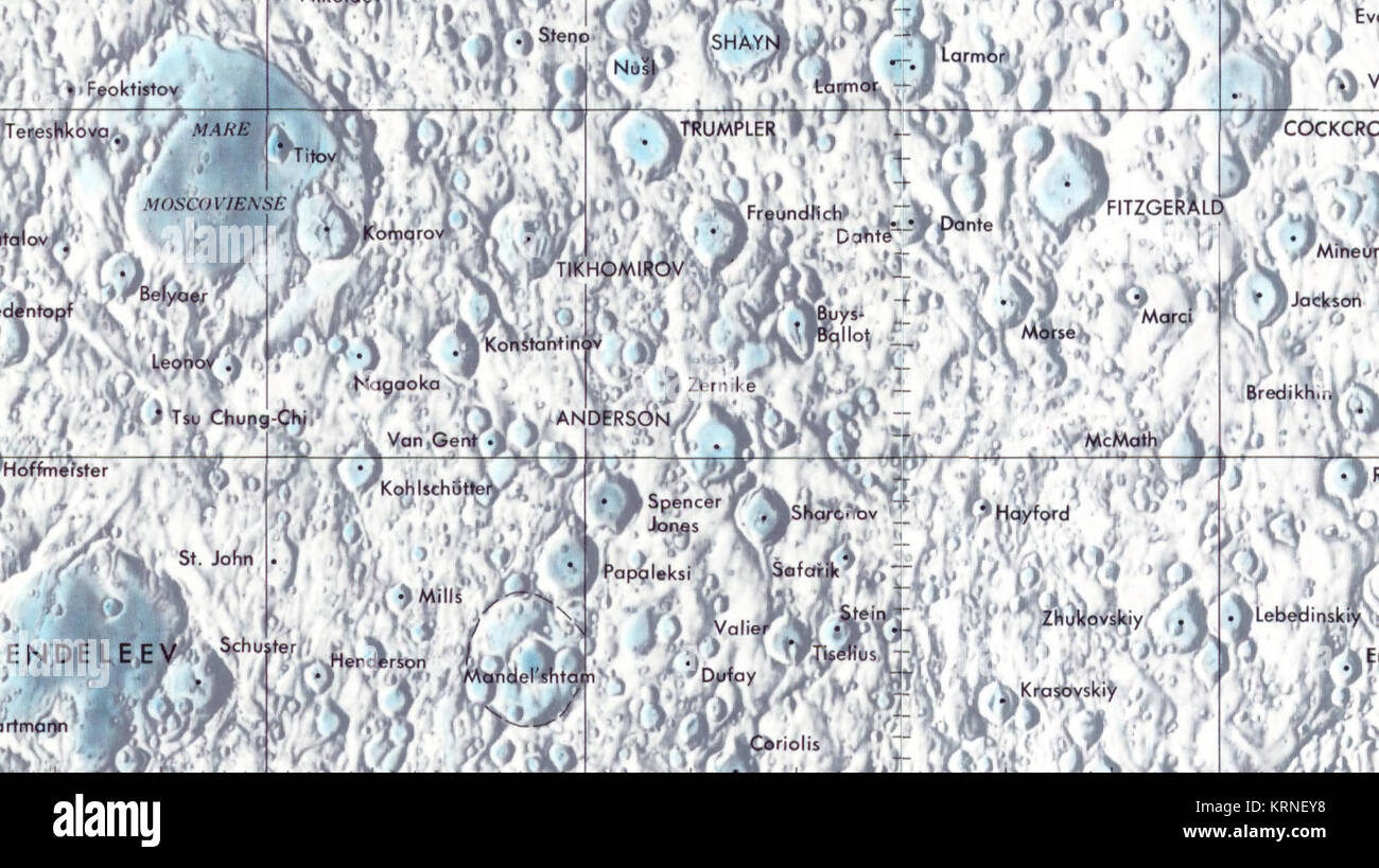 SpencerJonesCraterLOC Stockfoto