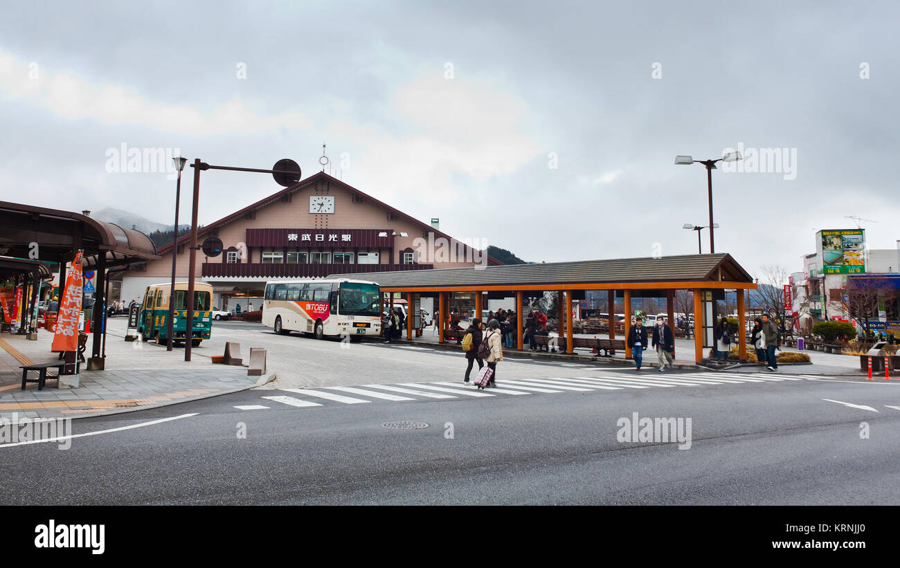 Tobu - Nikko station in Nikko, Japan Stockfoto