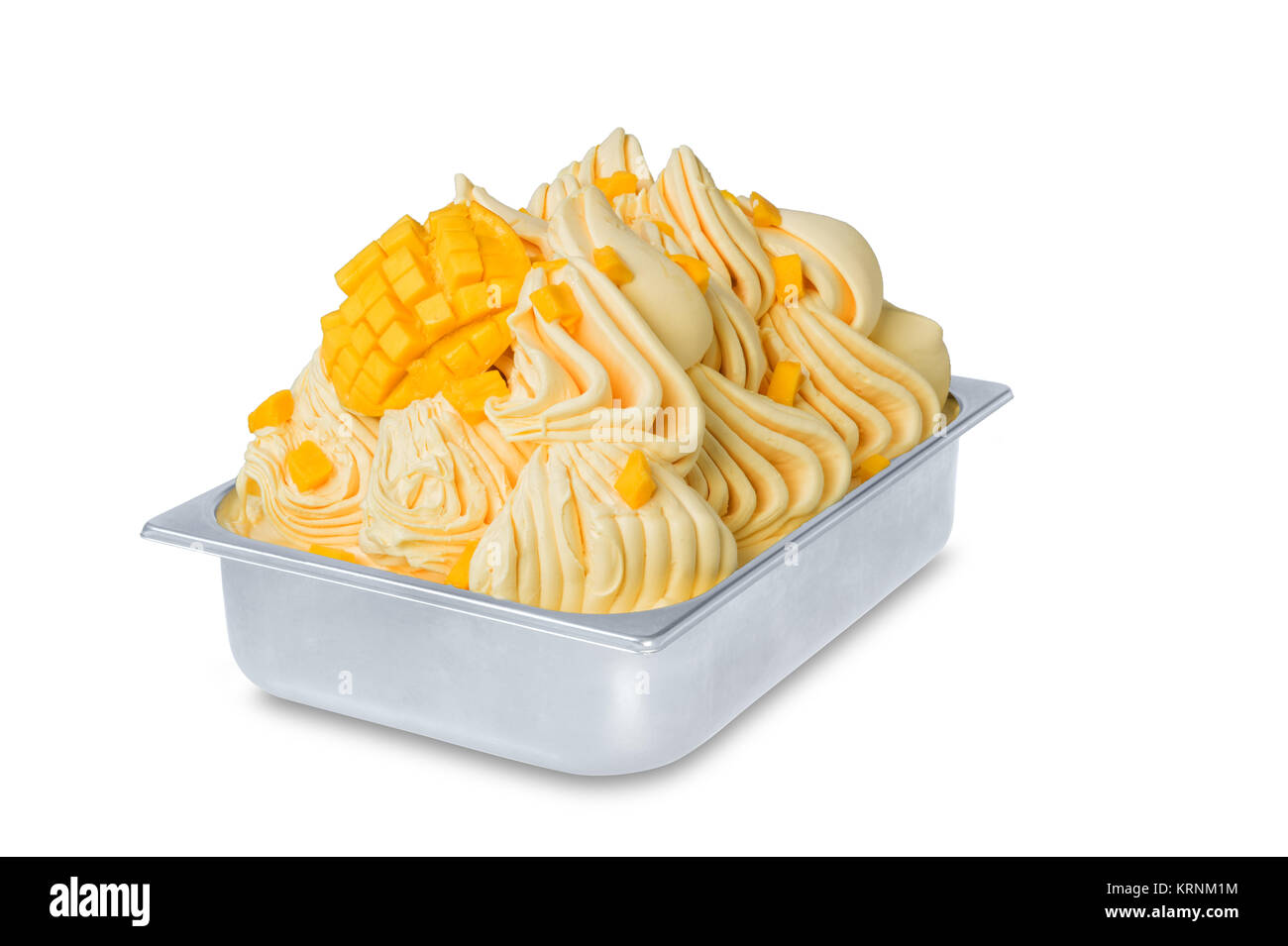 Eisbecher Stockfoto