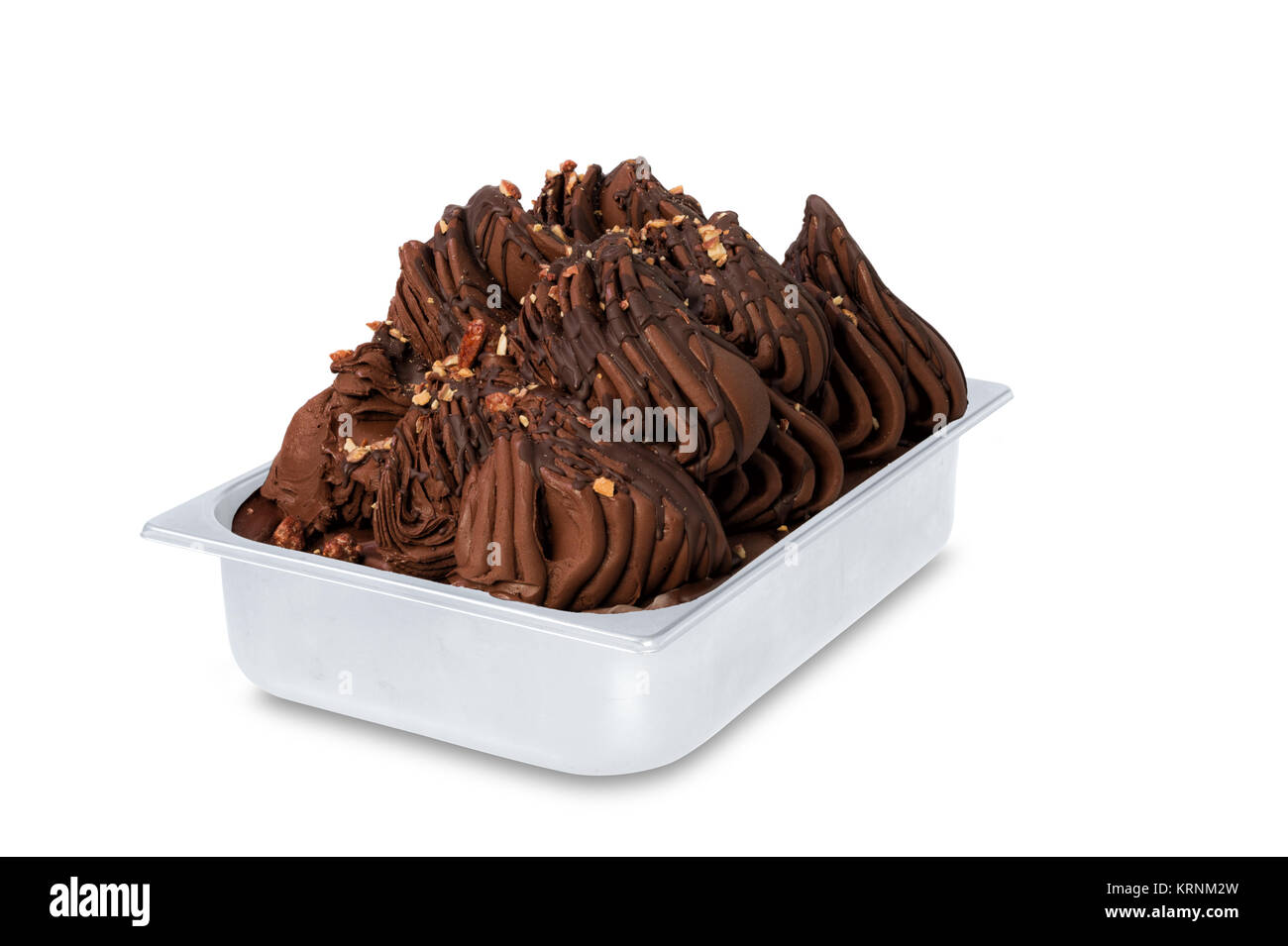 Eisbecher Stockfoto