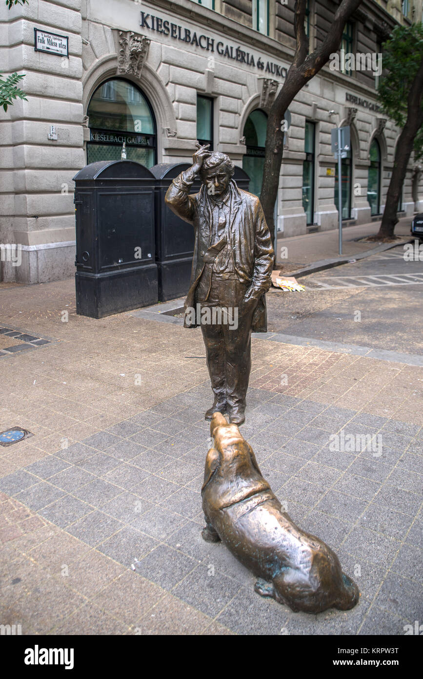 Columbo Statue, Budapest, Ungarn Stockfotografie Alamy