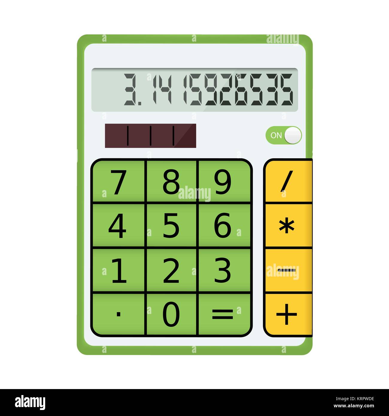Solar calculator Stock-Vektorgrafiken kaufen - Alamy