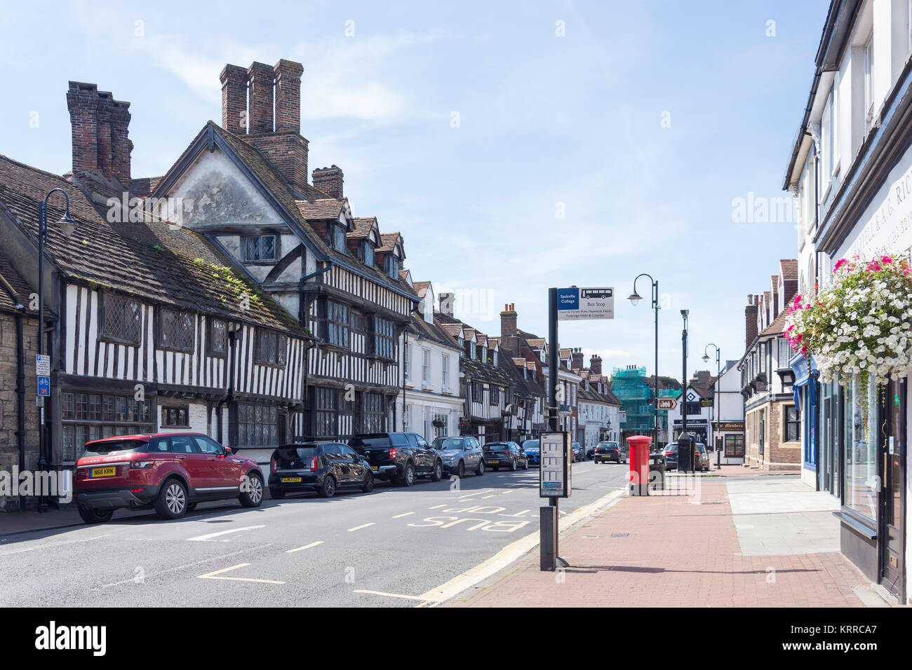 High Street, East Grinstead, West Sussex, England, Vereinigtes Königreich Stockfoto