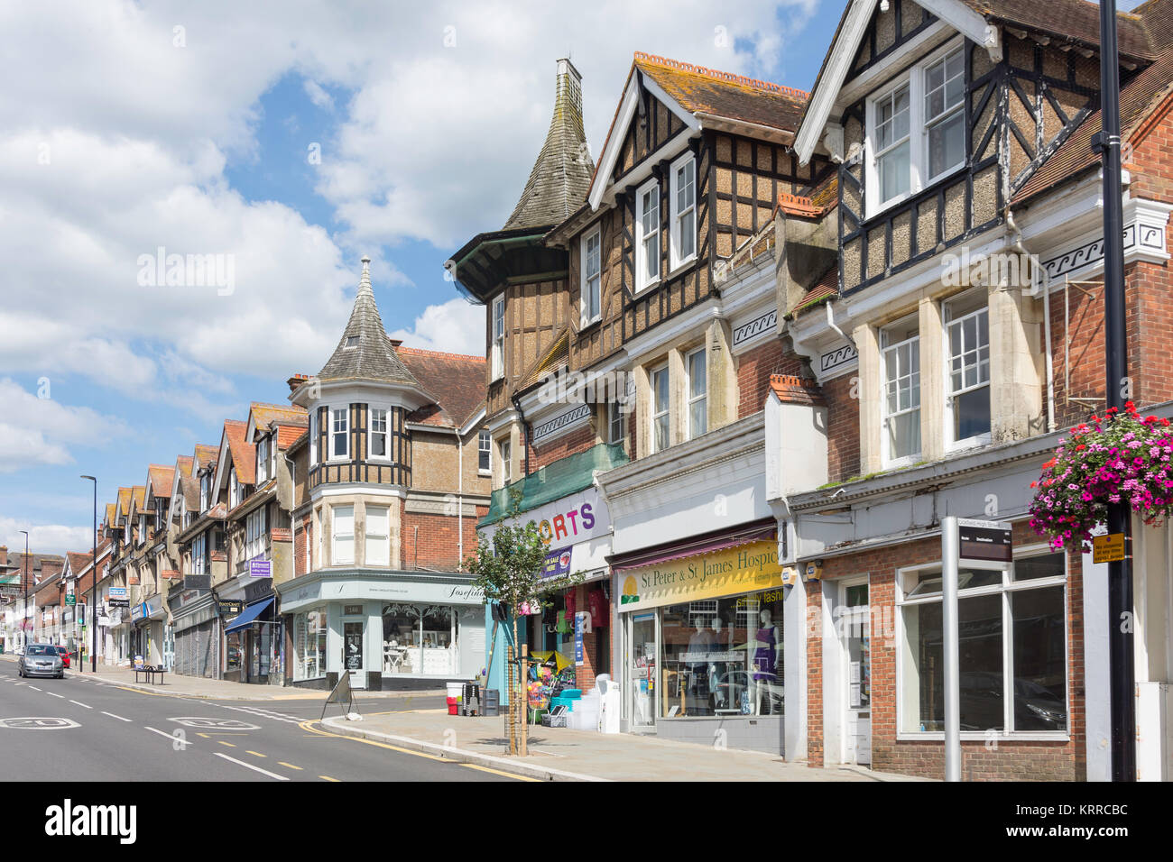 Uckfield, High Street, East Sussex, England, Vereinigtes Königreich Stockfoto