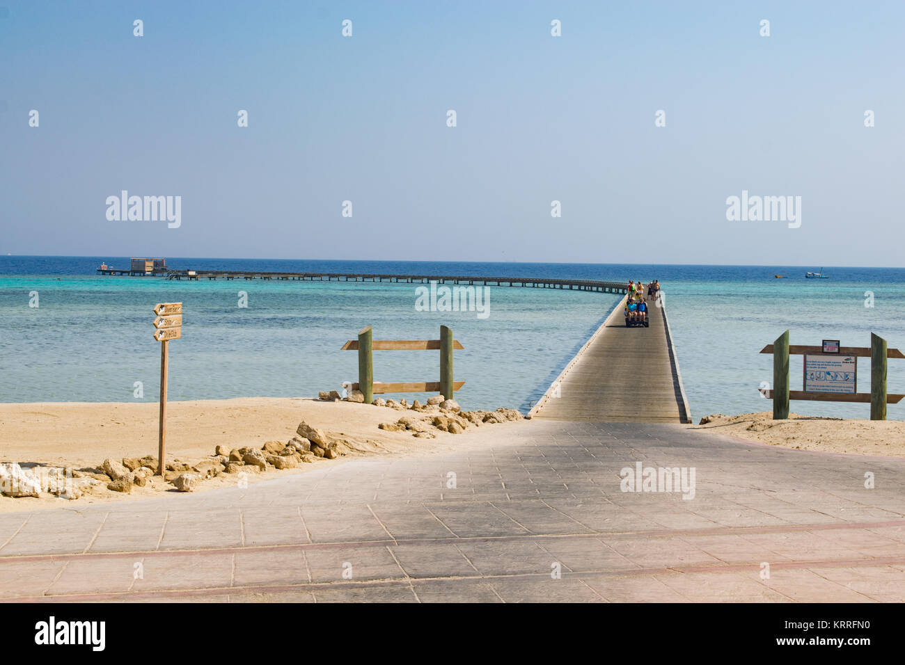 Somabay Breakers Hotel, Soma Bay, Hurghada, Safaga, Ägypten. Stockfoto