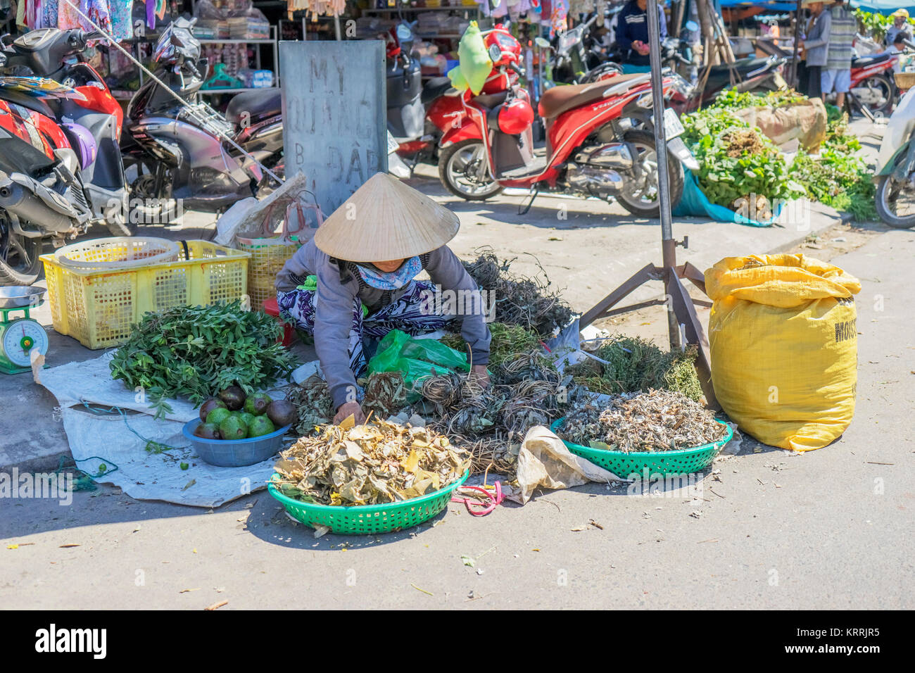 Mitte Jahr Festival, Store, Straße und Markt in der Altstadt von Hoi An, Vietnam. Hoi An ist eine berühmte touristische Ziel in der Welt und Vietnam Stockfoto