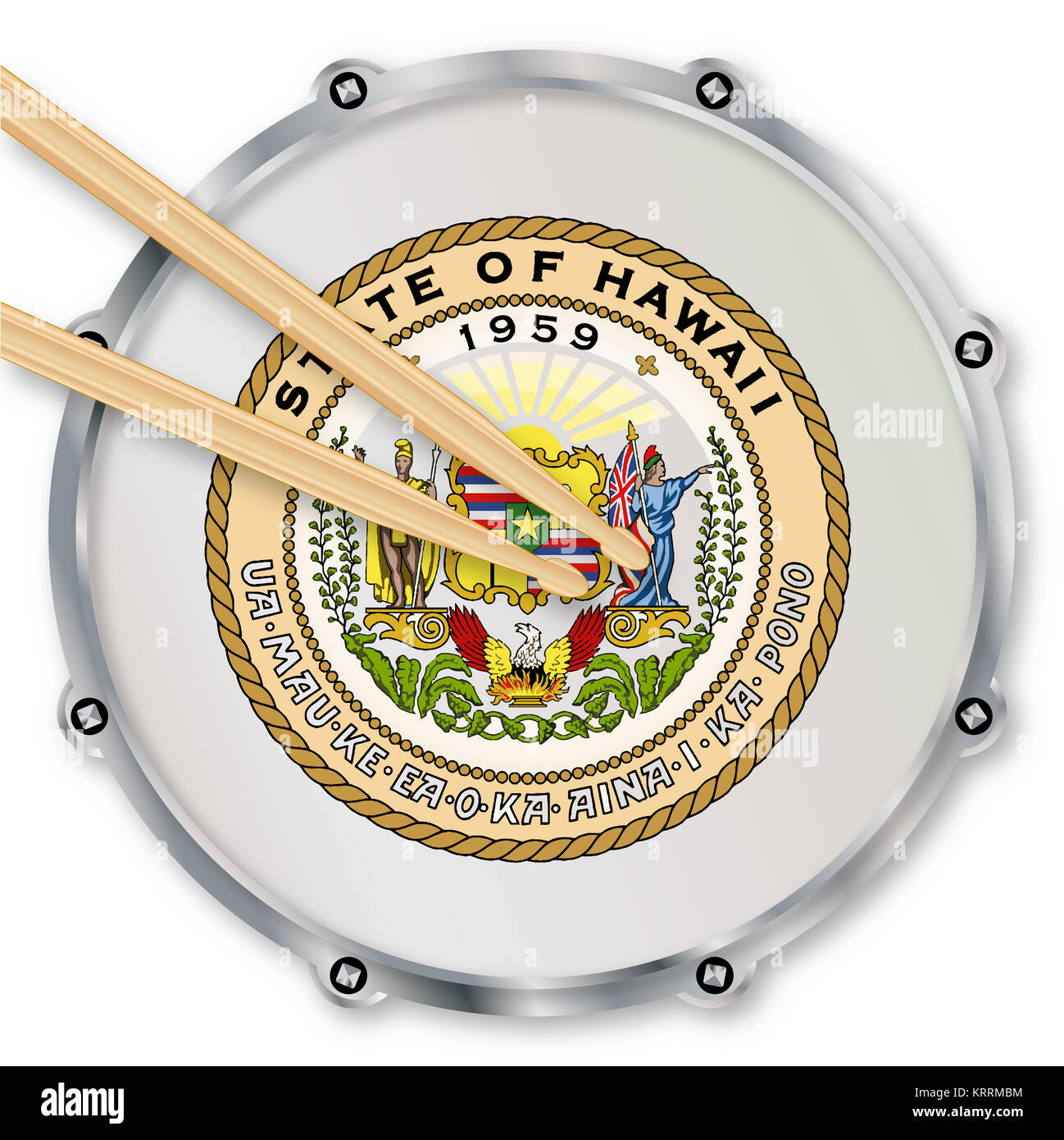 Hawaii Snare Drum Stockfotografie Alamy