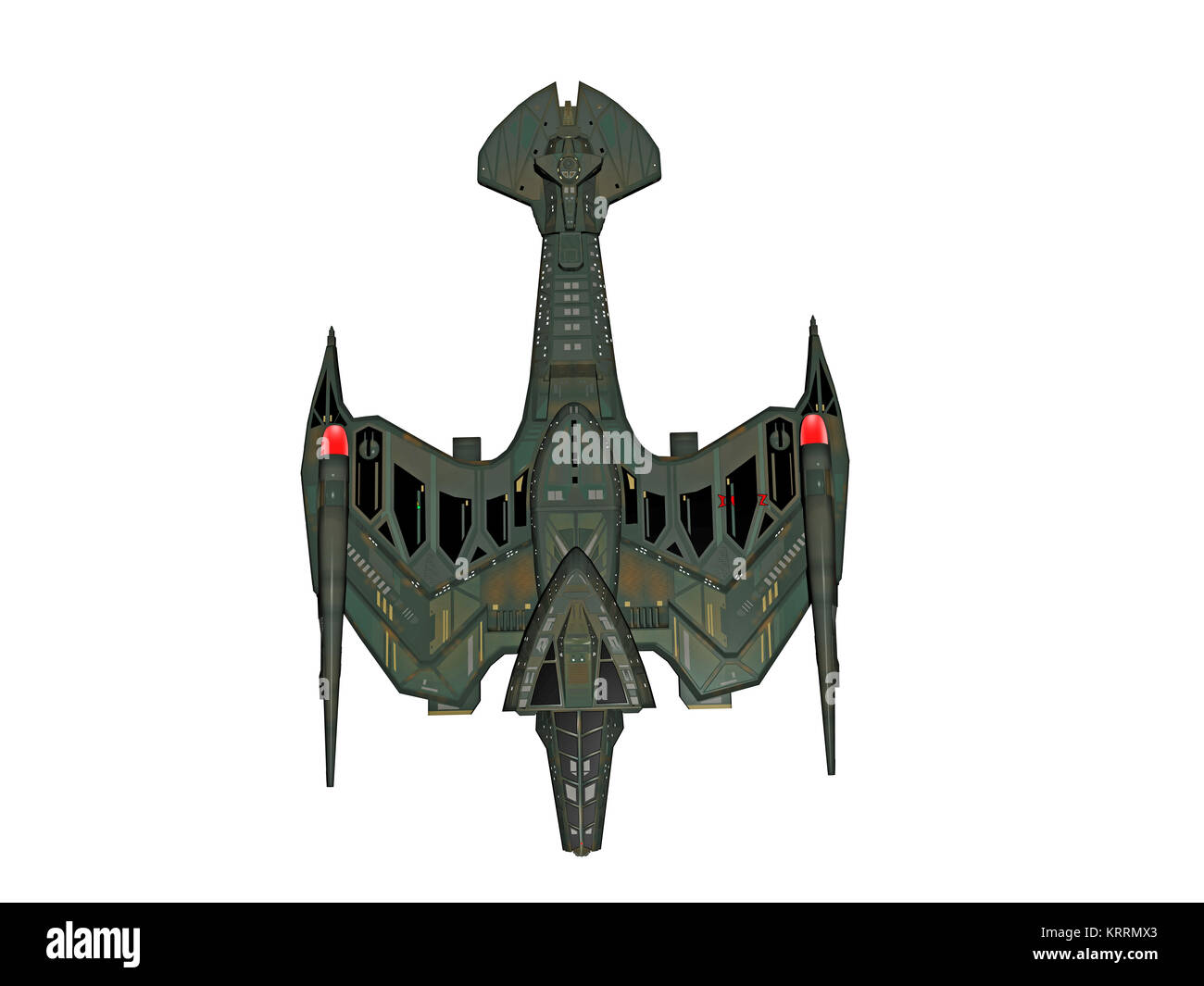 Ausgenommen Starship Stockfoto