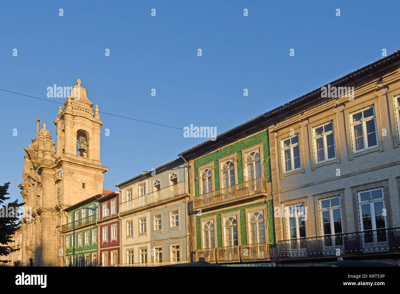 Igreja dos Congregados Kirche, Avenida Central, Braga, der Region Minho, Portugal Stockfoto