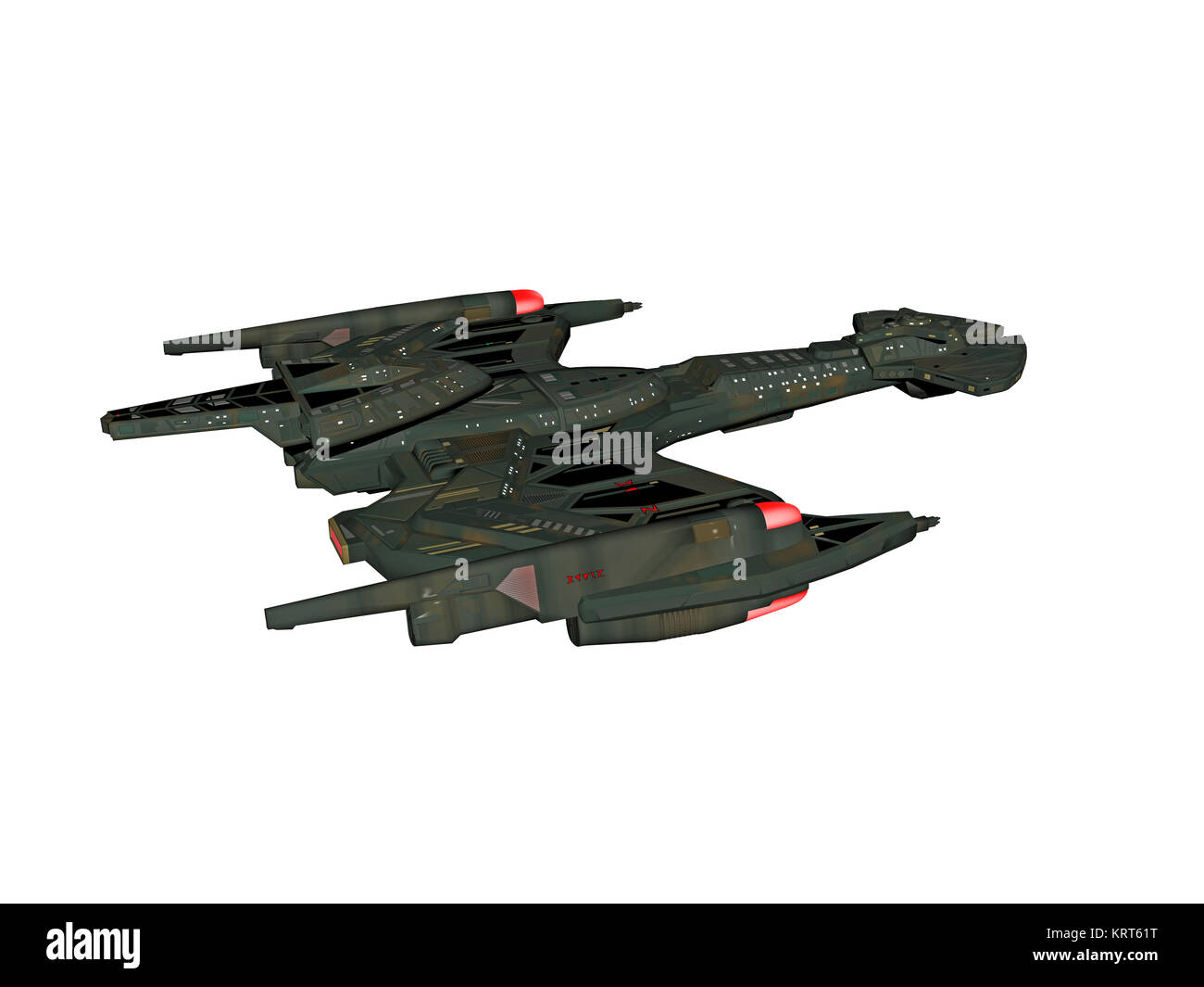 Ausgenommen Starship Stockfoto