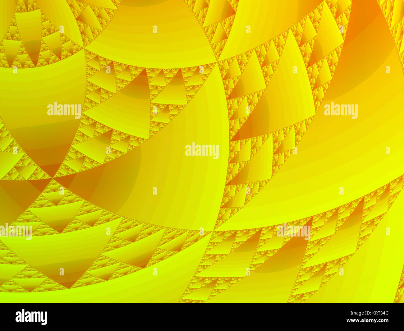 Abstrakte Gold Gelb Gradienten Dreieck Werbung Muster Hintergrund Stockfoto