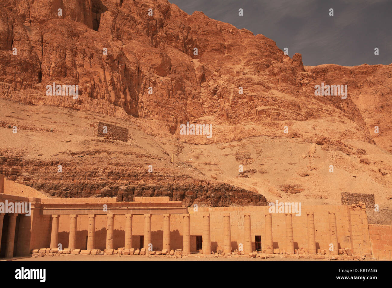 Der Hatschepsut Tempel im Tal der Könige, Ägypten Stockfoto