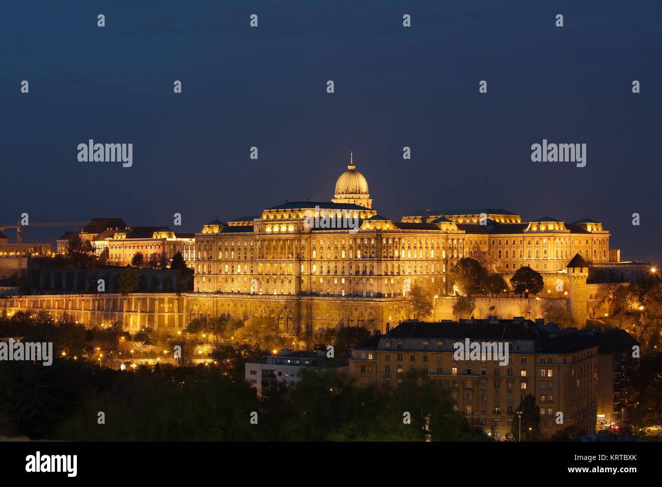 Burg von Buda Stockfoto