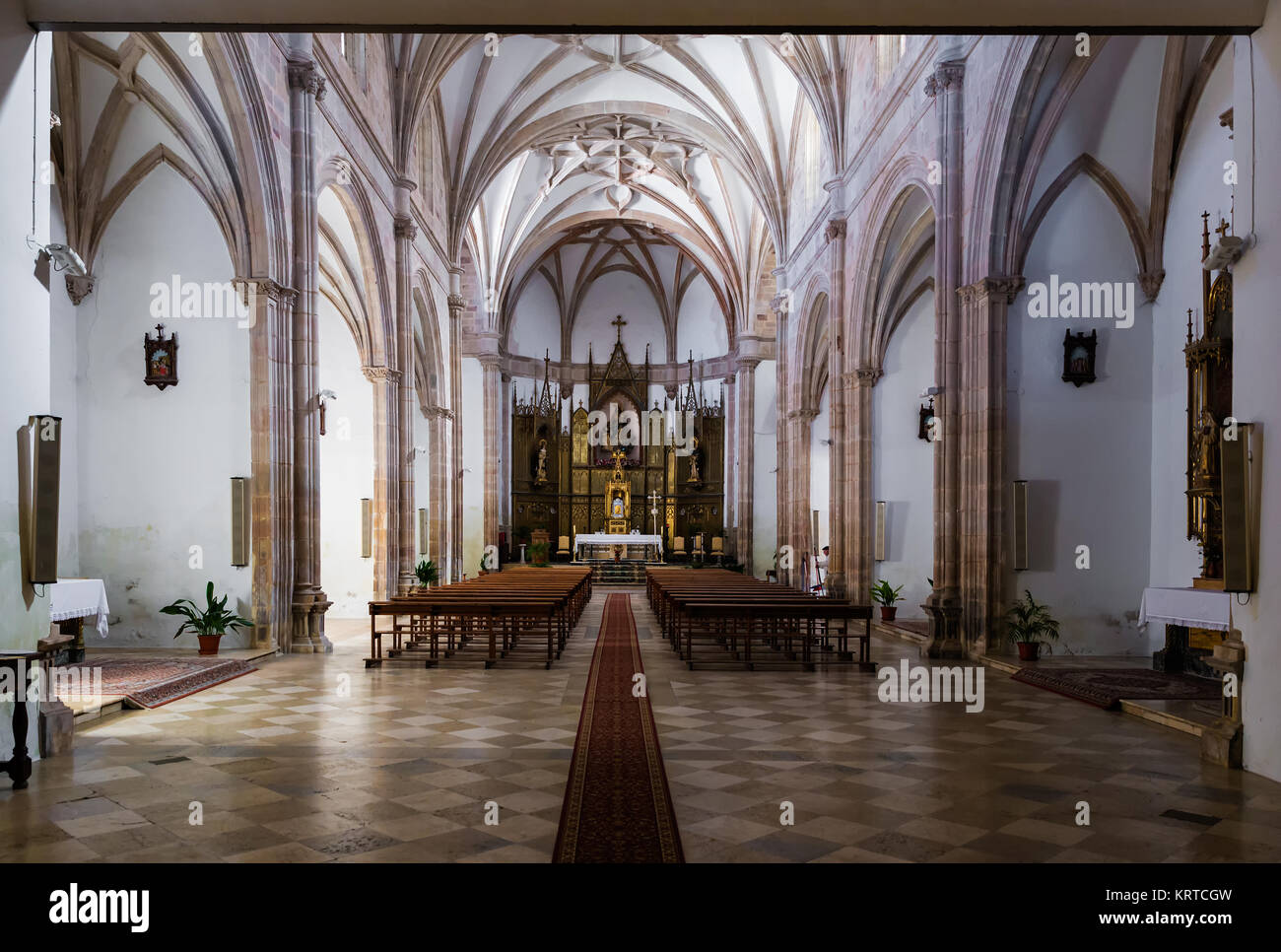 Kirche im Kloster von der Annahme von Calatrava in Almagro. Spanien. Stockfoto