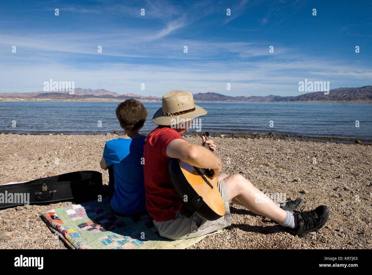 Lake Mead National Recreation Area Nevada, USA. Stockfoto