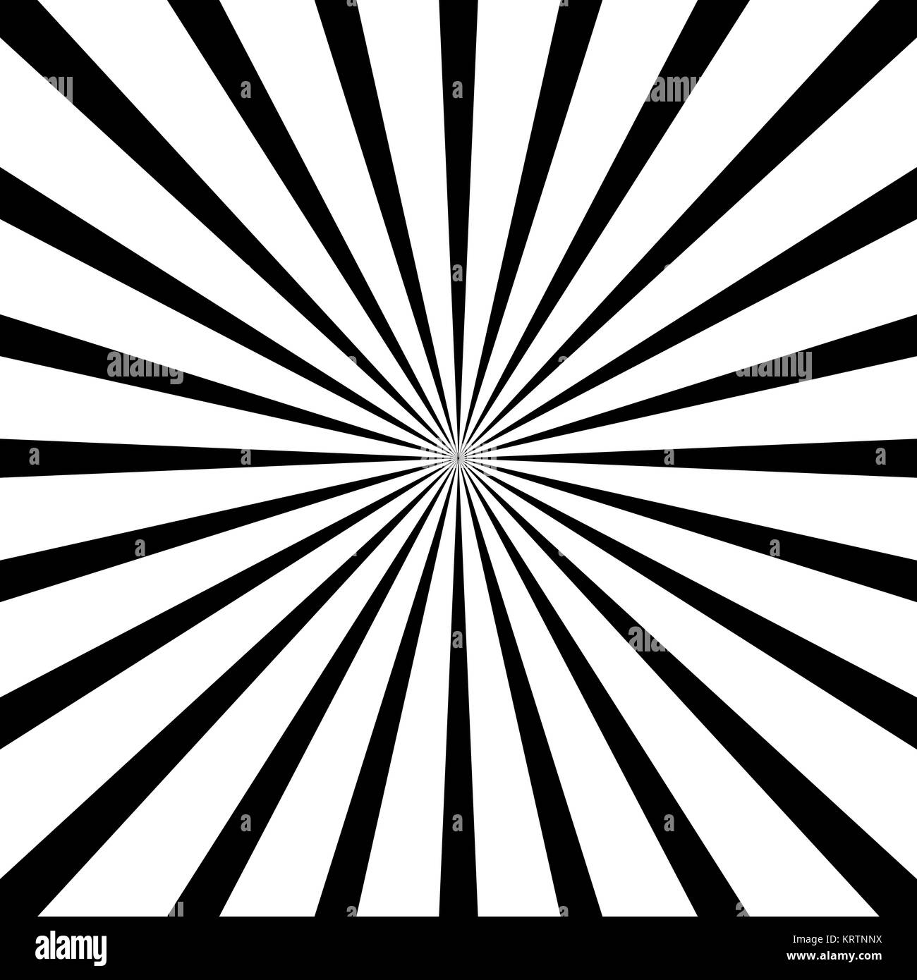 kreisförmige hinter gestreuten Lichts Stockfoto