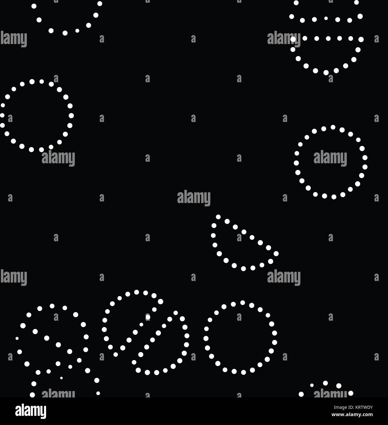 Vektor geometrische Musterdesign. Abstrakte Punkte wiederholen