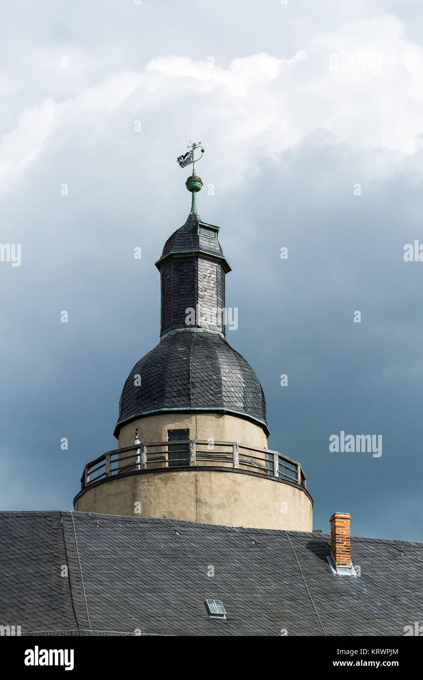 Burg Falkenstein im Harz Stockfoto