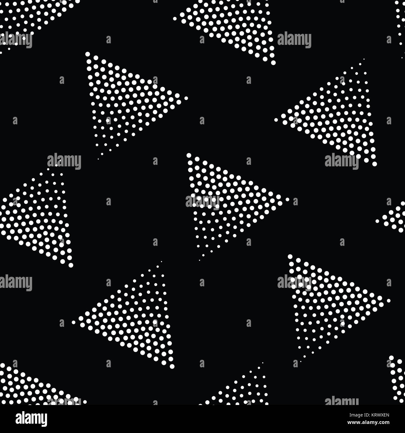 Vektor geometrische Musterdesign. Abstrakte Punkte wiederholen