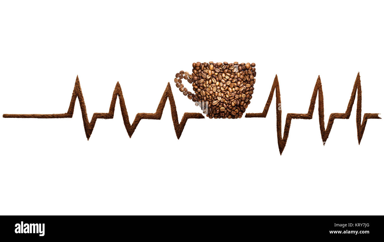 Kaffee Beat. Stockfoto