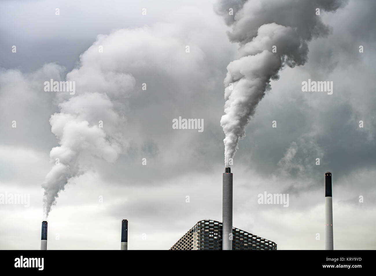 Amager Bakke Waste-to-Energy plant Stockfoto