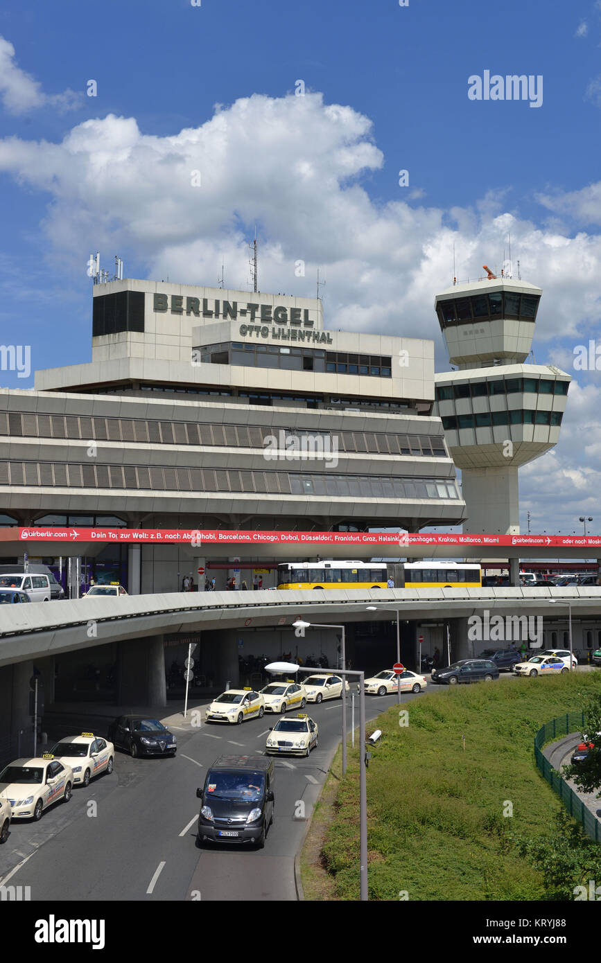 Flughafen Tegel, Berlin, Deutschland, Flughafen Tegel, Deutschland Stockfoto