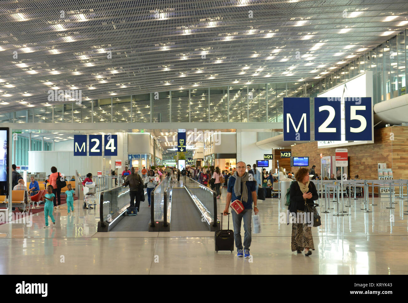 Ankunft Charles De Gaulle Paris www.alamy.de