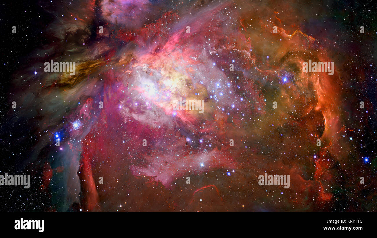 Deep Space Art Galaxien und Sterne. Elemente dieses Bild von der NASA eingerichtet Stockfoto