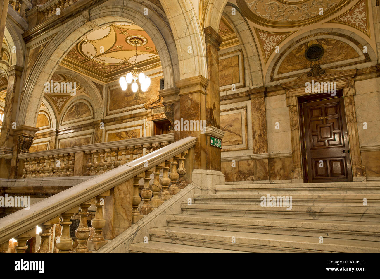 Glasgow City Chambers. Schottland. Stockfoto