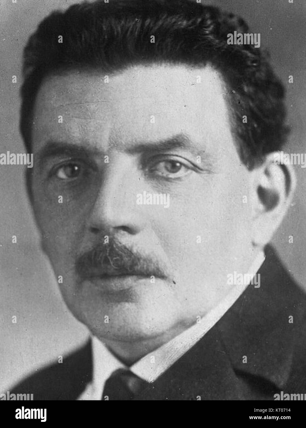 Ã Duard Herriot war ein französischer Politiker und Staatsmann, der für seine Führung und sein Engagement in der französischen Politik im 20. Jahrhundert bekannt war. Er war Bürgermeister von Lyon und Minister für öffentliche Instruktion. Stockfoto