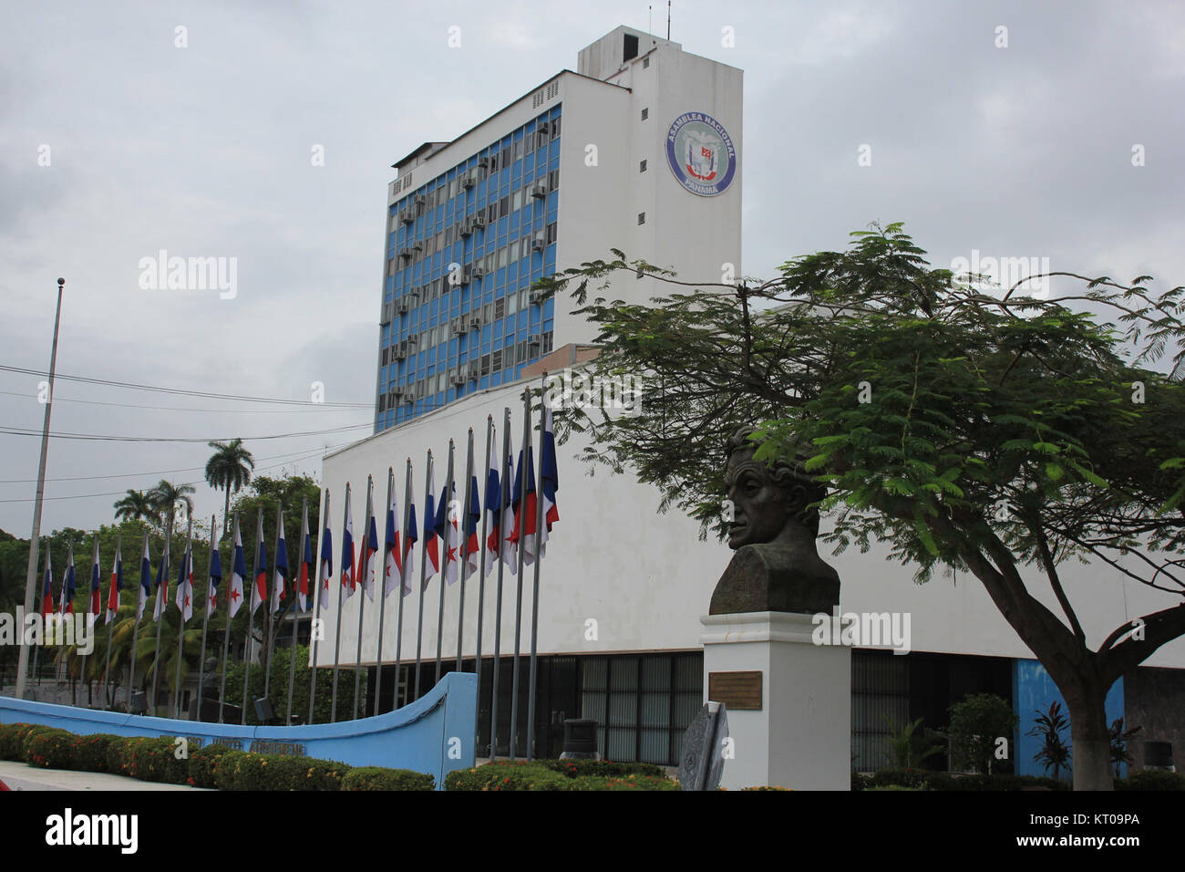 Die Asamblea Nacional de PanamÃ¡ oder Nationalversammlung von Panama ist das gesetzgebende Organ, das für die Erarbeitung von Gesetzen und die Verwaltung des politischen Rahmens von Panama zuständig ist. Stockfoto